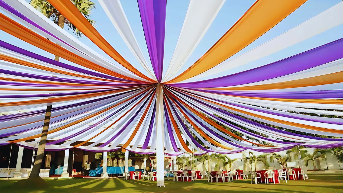 Decorated Outdoor Lawn (Day)